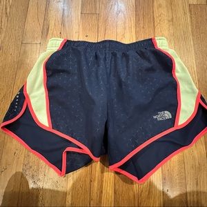 North face running shorts size XS